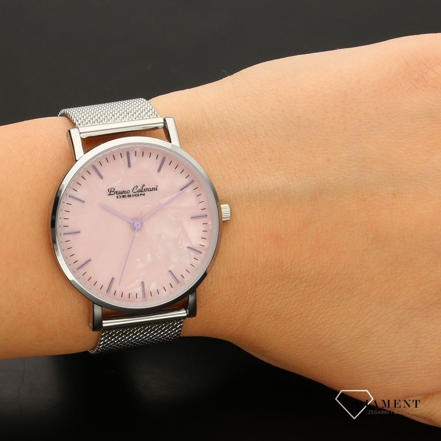 Zegarek damski Bruno Calvani BC90774 SILVER pasek fiolet (6).jpg